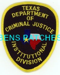 TEXAS,TEXAS DEPARTMENT OF CRIMINAL JUSTICE INSTITUTIONAL DIVISION 2